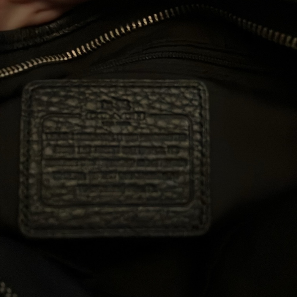 Black/Gray Coach Bag - Picture 3 of 7